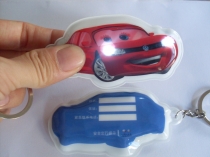 keychains and pins and bag hanger