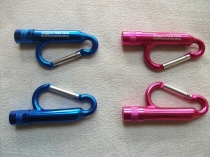 carabiner with torchlight