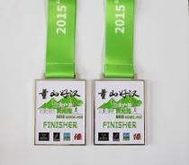bag hanger and pins and medal 