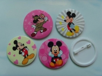 keychains and pins and bag hanger