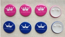 keychains and pins and bag hanger