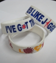 silicone wristband