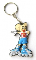 keychains and pins and bag hanger